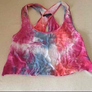 Tie-dye Crop top